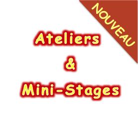Nouveautés rentrée 2018-2019 : Ateliers et Stages ! Nouveautés rentrée 2018-2019 : Ateliers et Stages !