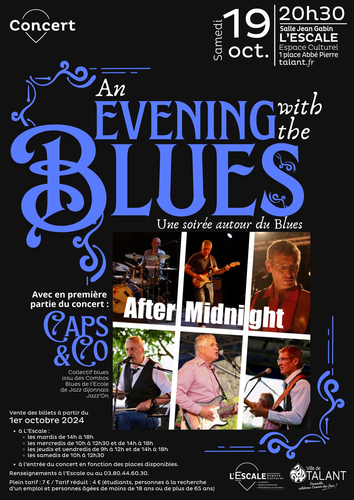 concert an evening with the blues